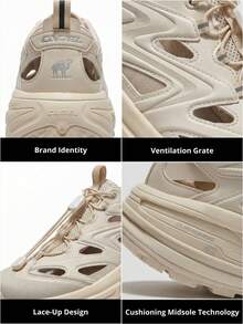 CAMEL CROWN Women's Outdoor Sports Sandals: Breathable, Non-Slip, Durable Summer Beach Casual Sandals - Sandy Gray/light Beige - View 6