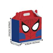12pcs Theme Cartoon Holiday Birthday Party Supplies Candy Boxes, Horn Boxes, Gift Boxes - Multicolor - View 7