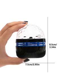 水波纹效果氛围投影灯，USB供电，多功能LED星空氛围灯，适用于家居、卧室、客厅、餐厅，节日礼物 - 水波紋投影燈 - 查看 5