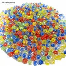 16mm Glass Marbles, 16mm Mixed Color 8-Petal Glass Marbles, Glass Balls, Fidget Toys, Holiday Gifts For Friends - Multicolor - View 9