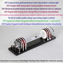 DC12V DIY高科技模型直线加速器演示教学工具,直线球加速器,高科技创意礼品家居装饰,电能转换原理教学,直线球模型 - 黑色 - 查看 2