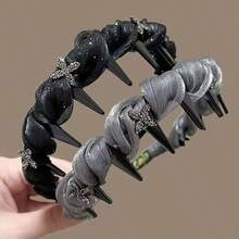 1条多功能四叶草网状缠绕发带，甜美手工发箍，森系风格 - 彩色 - 查看 8