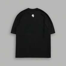 Darcsport T-Shirt Men's Cotton Short Sleeve T-Shirt - 黑紅 - 查看 5