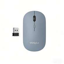 Lenovo 炫彩靜音無線滑鼠 2.4G 穩定連線 隨身輕薄 辦公室家用筆記本通用 多色高顏值女生禮物 - 查看 12