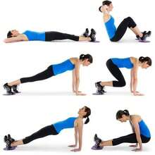 1 Pair Black Core Gliding Discs, Home Fitness Sliding Plate, Pilates Core Training Slider, Yoga Full Body Shaping Auxiliary Equipment, Core Strength Balance Training Fitness Gear, Extremely Smooth Gliding Surface, Suitable For Yoga Mat, Hardwood Floor, Tile And More - Multicolor - View 11