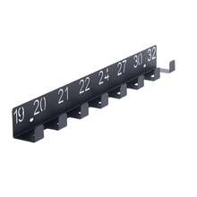 1pc Heavy Duty Metal Tool Rack, Space-Saving Storage For Screwdrivers And Pliers, Car Cleaning Brush Holder, Wall-Mounted Organizer Suitable For Garage And Workshop, Multi-Function Tool Rack, Garage Tool Storage - Tool Rack - View 12