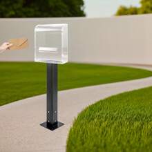 Futchoy Mailbox Post With Post Base, Mailbox Mounting Post, Mailbox Post For Outside - A - View 10