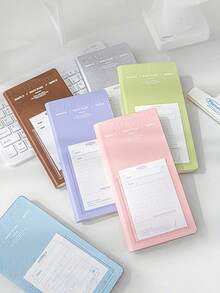 Sổ tay kế hoạch không ghi ngày tháng, bao gồm lịch, danh sách việc cần làm, ghi chú và danh sách việc cần làm, bìa giả da nhỏ gọn, thích hợp cho sinh viên, người đi làm và doanh nhân như một cuốn nhật ký bỏ túi. - Sổ kế hoạch - Xem 12