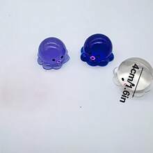 1pc Octopus Crystal Ball, DIY Bubble Popping Stress Relief Squeeze Toy, Trending Slow Rebound Fidget Toy - Multicolor - View 7
