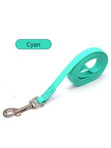 PVC塑料狗绳，防水易清洁，时尚美观，猫狗宠物牵引绳，适合小型、中型和大型犬遛狗 - 彩色 - 查看 6