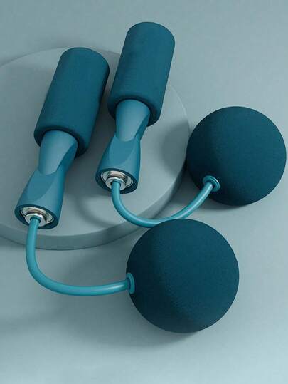 Cordless Ball Skipping Rope, Fitness Exercise, Thick Steel Wire, Body Shaping