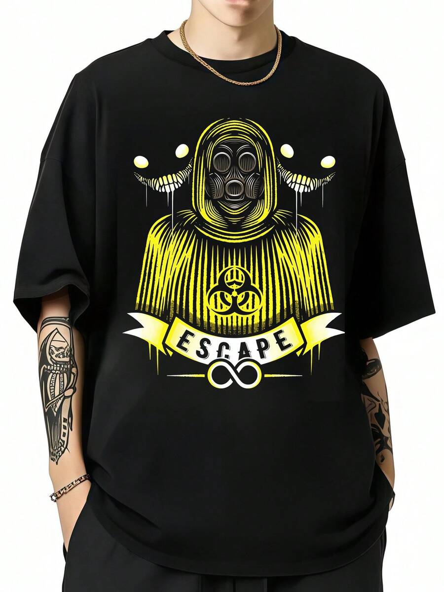 Herren T-Shirts - Schwarz - Übersicht 1