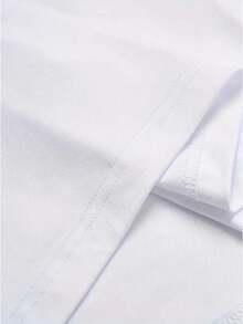 USA 250 Anniversary Print Vintage Short Sleeve Shirt Top Percent Cotton Breathable Loose Fit Casual Outfit - trắng - Xem 3