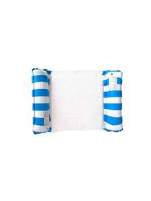 Flotador inflable de PVC grueso para adultos - Balsa a rayas, hamaca de piscina. Adecuado para piscinas, playas y otras actividades acuáticas para adultos. Flotador de piscina de PVC multifuncional, que combina las funciones de silla de salón y deriva, una opción ideal para viajar - A - Ver 14