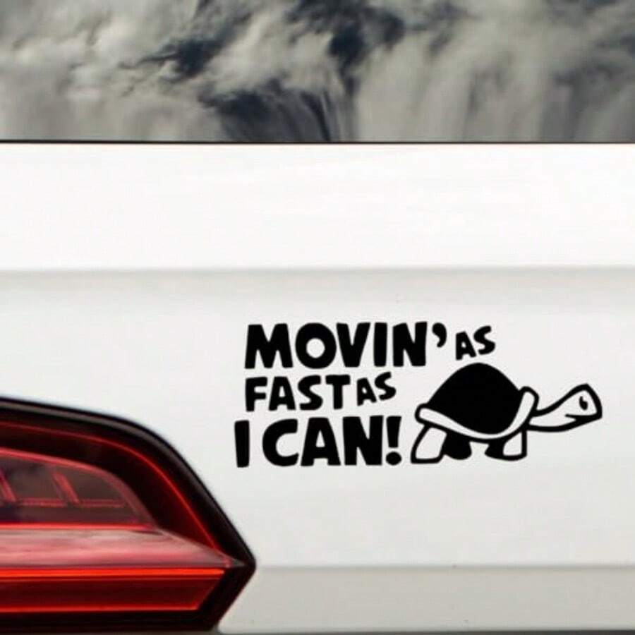 Exterior Sticker - Black - View 1