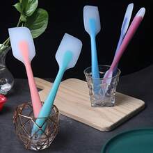 Muỗng silicon dùng để làm bánh, dụng cụ vét kem/xẻng bánh chịu nhiệt cao nguyên khối. - Nhiều màu - Xem 10
