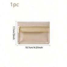 1pc Portable Jewelry Box, Earrings, Earrings, Necklace, Jewelry Bag, Storage Bag, Ring Bracelet, Travel Jewelry Storage Bag - Nhiều màu - Xem 11