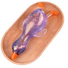 1PC Glitter Crystal Duck Soft And Slow Back,Sticky Stress Relief Toy,Cute Stuff,Taba Squishy,Travel Portable Fidget Squeeze Toys,Squisy,Perfect For All Ages Austism,Ideal Holiday Gifts,Fun Cute Gift,Birthday Gifts,Easter ﻿   (Blue) - 紫色 - 查看 10