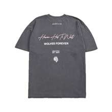 DARCSPORT Summer  Brand Men's Loose Round Neck Printed Short Sleeve T-Shirt - Black - View 6