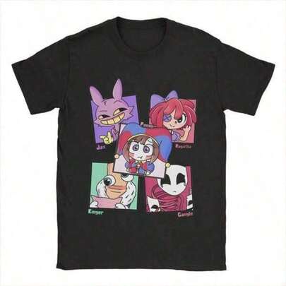 Camiseta unisex2026 Camisetas Gráficas Familiares, Ropa de Benito Bowl, Camiseta Divertida, Top Lindo, Ropa de Hombre y Mujer, Top de San Valentín, Tops de Mujer, Camisetas de Mujer, Tops de Hombre, Camisetas de Hombre, Tops de Niños, Camisetas de Adolescentes, Tops de Niñas, Tops de Niños, Camiseta Jax Ragatha para Hombres y Mujeres, El Increíble y Lindo Circo Digital, Camisetas de Puro, Ropa de Manga Corta, Camiseta Cómoda y Suave, Adecuada para Todas las Personas, Estilo Simple y Genial, Adecuada para Deportes, Gimnasio, Fiesta Familiar, Campus, Diversión, Adecuada para Fans de Anime, Regalos para Hombres, Regalos para Buenos Amigos, Regalos para Niños, Regalos de Cumpleaños, Camiseta Negrablusas para mujer blusas casuales para dama blusas elegantes dama tops tops de mujer top playeras ropa de mujer blusas curvy mujersudaderas para mujer playa camisas
