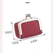 Hộp đựng trang sức nữ, ví đựng tiền xu mini, hộp đựng nhẫn, dây chuyền, bông tai. - Nhiều màu - Xem 2