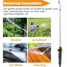 Cán telescopic siêu dài, phù hợp với mọi loại vòi tưới vườn, dụng cụ tưới tiêu làm vườn. - Súng phun nước tưới cây - Xem 8