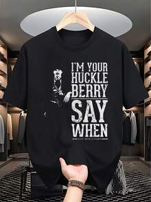 Men T-Shirts - Black - View 2