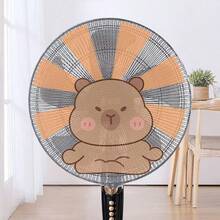 1pc Floor Fan Safety Guard, Home Fan Cover, Finger Protection Fan Cover, Floor Fan Protective Net, Also Can Be Used For Fan Decoration, Cute, Summer Essential - Multicolor - View 6