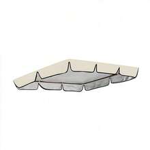 Mái che hiên nhà – Tấm che nắng chống tia UV, kiểu dáng khung đỡ, kích thước 195x125cm, dùng thay thế cho đồ nội thất sân vườn ngoài trời. - A - Xem 13