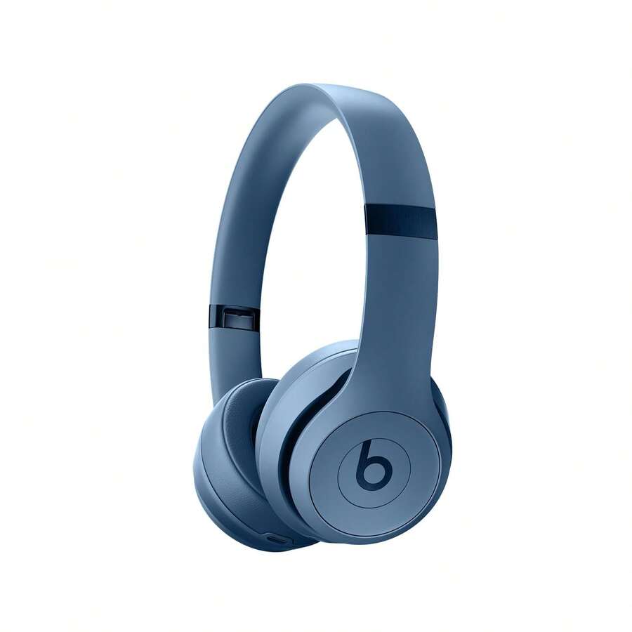 Solo 4 - Wireless Bluetooth On-Ear Headphones, Apple & Android Compatible, Up To 50 Hours Of  Life - Slate Blue - Blue - View 1