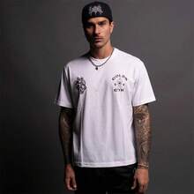 Darcsport T-Shirt For Men, Spring/Summer Casual Sports Short-Sleeve Loose  Fashion Top - 黑色 - 查看 5