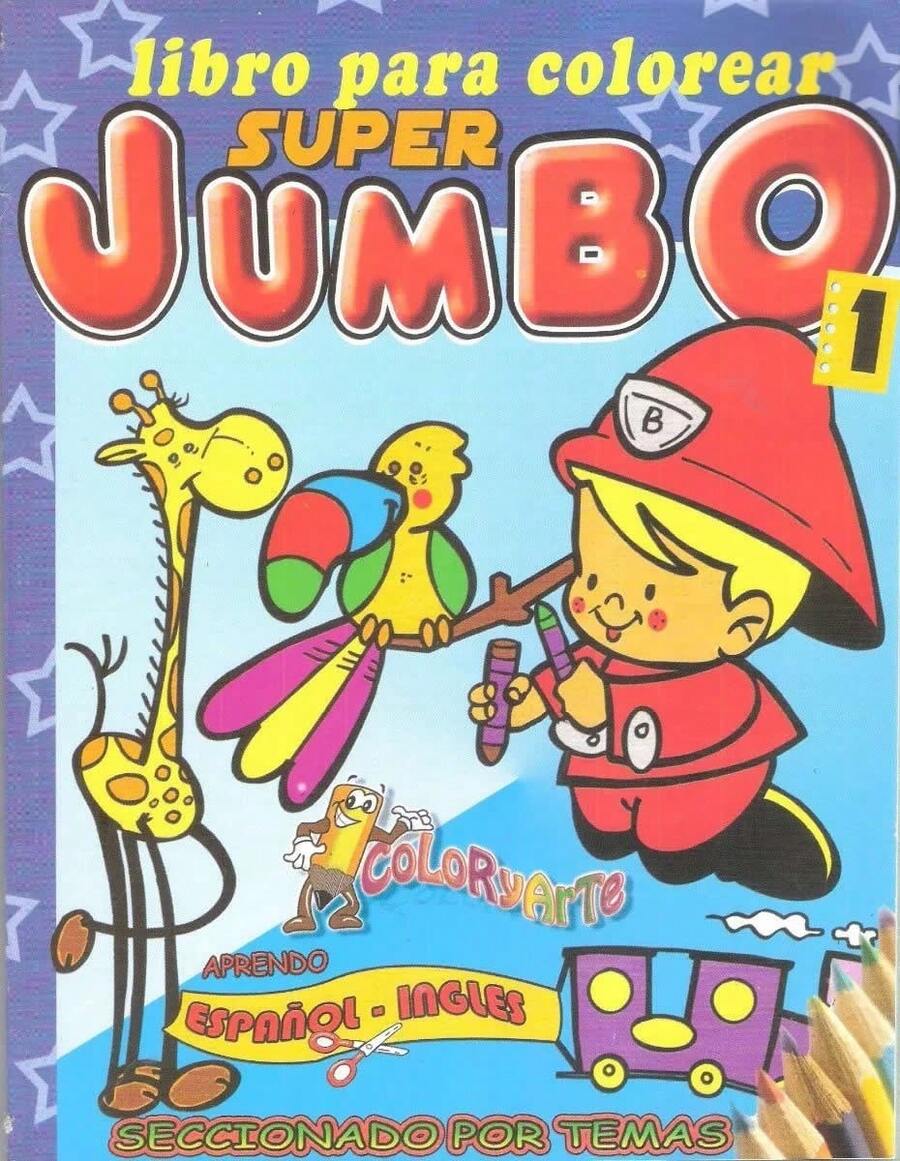 Super Jumbo Coloring Book 1 / Color And Art / 176 Pages - Single Book - View 1