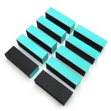Bộ 5/10/20 miếng giấy nhám đen, miếng mút nhám đen đàn hồi cao, dụng cụ dũa móng tay bằng giấy nhám thô EVA. - Nhiều màu - Xem 23