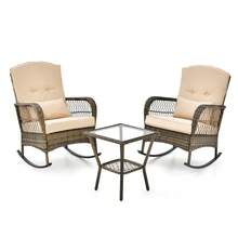 Silla de jardín para exteriores - Ideal para conjuntos de muebles de patio y sofá, perfecta para jardín, terraza o balcón - //// - Ver 1