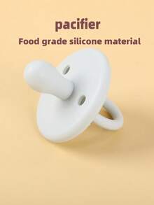 1 pieza Chupete suave anticólico para recién nacidos, con sensación realista de lactancia materna, boca ancha, de silicona - Multicolor - Ver 12