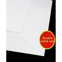 20pcs White Cardboard Sheets, A4 (8.26 * 11.69in) And A3 (11.69 * 16.53in) Sizes, Thick Sturdy Paperboard, Hand-Drawn Patterns, School Supplies, Essential For Back To School Season - 1 Set - View 11