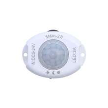 PIR 動感感應開關 DC5-24V | 3-5m 120° 高靈敏度 可調延時 | 自動開關 樓梯/衣櫃/廚房 LED 燈 - PIR-9 - 查看 12