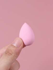 10pcs Mini Makeup Sponges, Latex-Free Dry & Wet Use For Liquid Foundation, Concealer, Precise Fit Around Eyes, Beginner Friendly Makeup Tool - Pink - View 7