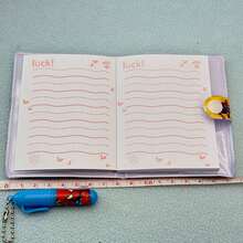 1 pieza Conjunto de cuaderno y bolígrafo de Marvel Spider-Man, diario con temática de superhéroe lindo con bolígrafo, bolsa de papelería de oficina y estudio portátil, regalo de fiesta creativo, set de escritura portátil de Spider-Man. - Multicolor - Ver 7
