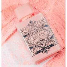Lattafa Bade'e Al Oud Noble Blush 100ml Parfum Arabe - Parfum de luxe aux notes florales boisées et aux accents de lait de rose, d'amande et de santal - Parfum Noble Blush 100ml - Voir 6