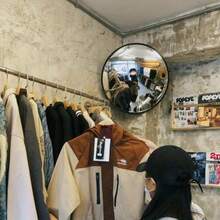 Space Decor & Multi-Function Convex Wide-Angle Mirror, ABS Frame, 160°+ Ultra-Wide Field Of View, Minimalist Versatile Style - Convex Wide-angle Lens - View 9