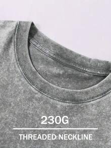 2pc Women Washed Tracksuit Women Washed Sweat Set Women Washed Matching SetWashed Set, 230g Washed T-Shirt, 290g Washed Shorts, We Breathe His Name Every Time Printed Set, High-Quality Batik Cotton Suitable For Summer Wear, Outdoor Sports, Casual Shorts T-Shirt Shorts Set, Festival Gift, Perfect Present Men Washed Two Piece Men Washed Cotton Set Men Washed Lounge Set - 深灰色 - 查看 3