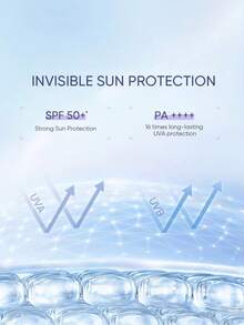 SKINTIFIC SPF 50+ PA++++ 控油防晒霜，60秒快速吸收，清爽不油腻，蕴含5倍燕麦提取物，长效控油8小时，有效防护蓝光，不泛白，适合油性肌肤 - 50g - 查看 2