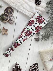 1 pieza Diadema ancha para mujer, diadema con nudo y estampado floral bohemio, diadema elástica y cómoda, accesorio de moda para el cabello apto para verano, primavera, deportes, yoga, uso diario, festivales, fiestas - Multicolor - Ver 10