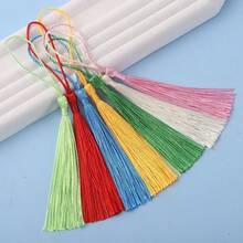 50 chiếc/gói, tua rua 13cm, thích hợp để may phụ kiện rèm cửa, trang trí đám cưới DIY. - 50 tua rua - Xem 9