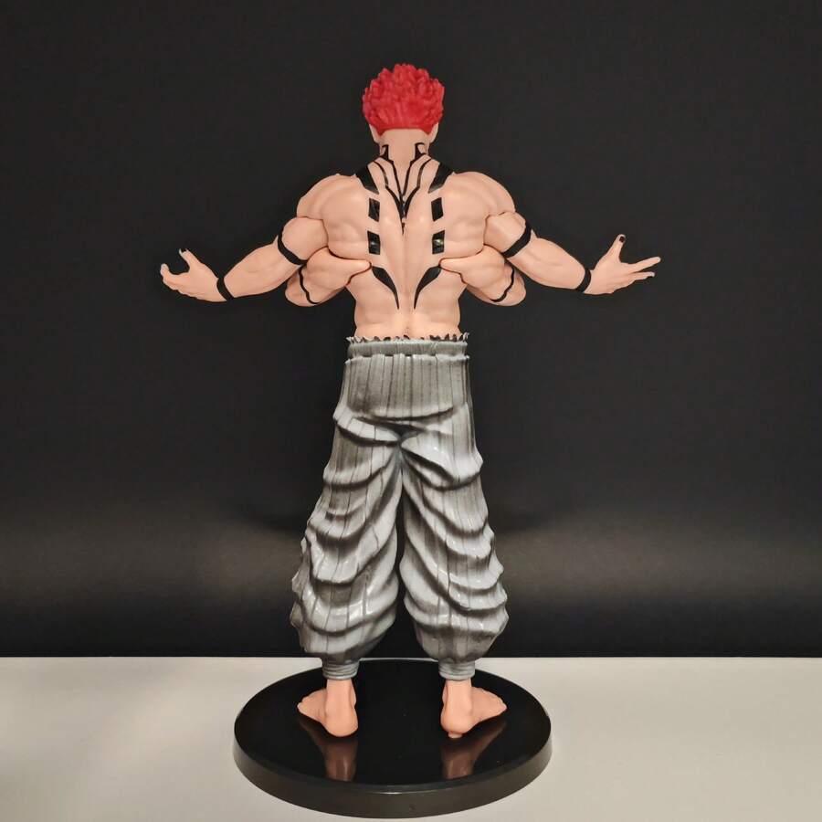1 pieza Figura de anime Sukuna: Rey Maldito Yuji Itadori de dos caras, nueva llegada 2026, caliente, decoración de escritorio, figura coleccionable, regalo perfecto para cumpleaños/festividades