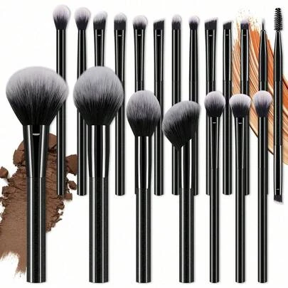 20支化妆刷套装，必备化妆品
