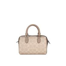 Coach Rowan 刺绣女士单肩斜挎包 CW330SVXCU - 沙黃色拼色CW330SVXCU - 查看 5