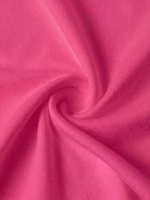Y2K Crop Top Summer Outfits, "Stay Spicy" Graphic T-Shirt, Summer Outfit For Women, Vacation & Beach Outfit Casual - Hot Pink - View 2