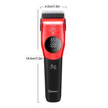 ENSSU 專業寵物理髮器，無線 USB 充電式寵物美容套裝，附 LED 燈，3 段可調速寵物理髮器，HD 數位顯示，低噪音寵物美容剪，附 6 種不同限位梳，適用於精確修剪與造型，狗毛修剪器，厚毛與長毛美容工具，適用於貓狗動物剪，寵物理髮器，貓理髮器，狗美容套裝，2000mAh 大電池長效續航，適合居家與日常使用 - 彩色 - 查看 10